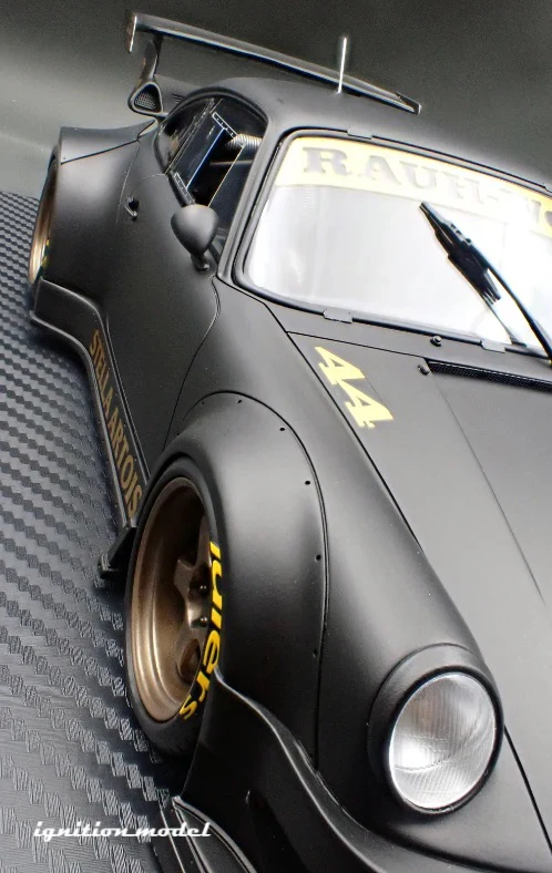 Ignition-Model Porsche 911 RWB 930 "Stella Artois" Matte Black 1:18 - Image 19