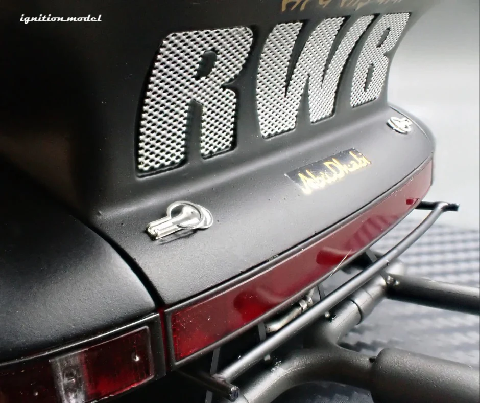 Ignition-Model Porsche 911 RWB 930 "Stella Artois" Matte Black 1:18 - Image 30