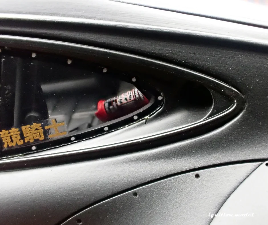 Ignition-Model Porsche 911 RWB 930 "Stella Artois" Matte Black 1:18 - Image 36