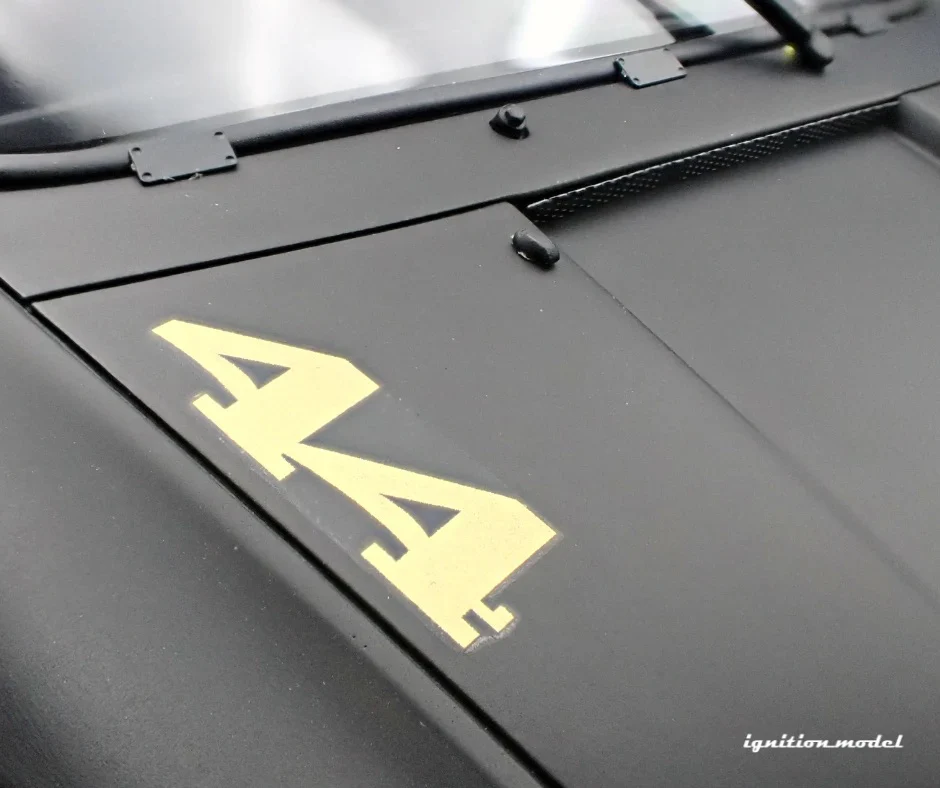 Ignition-Model Porsche 911 RWB 930 "Stella Artois" Matte Black 1:18 - Image 5