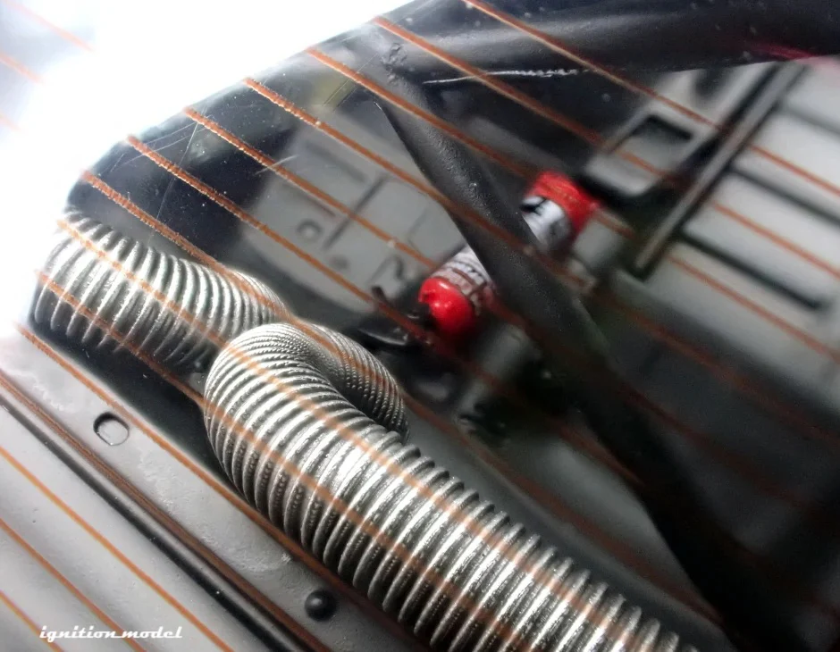 Ignition-Model Porsche 911 RWB 930 Matte White w/ Work S1 Wheels 1:18 - Image 15