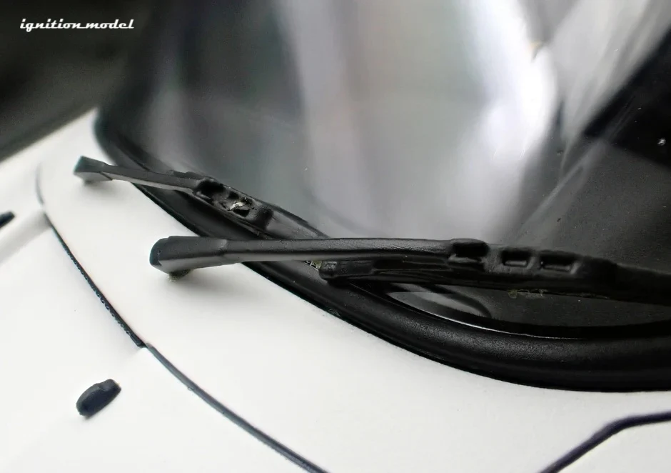 Ignition-Model Porsche 911 RWB 930 Matte White w/ Work S1 Wheels 1:18 - Image 31