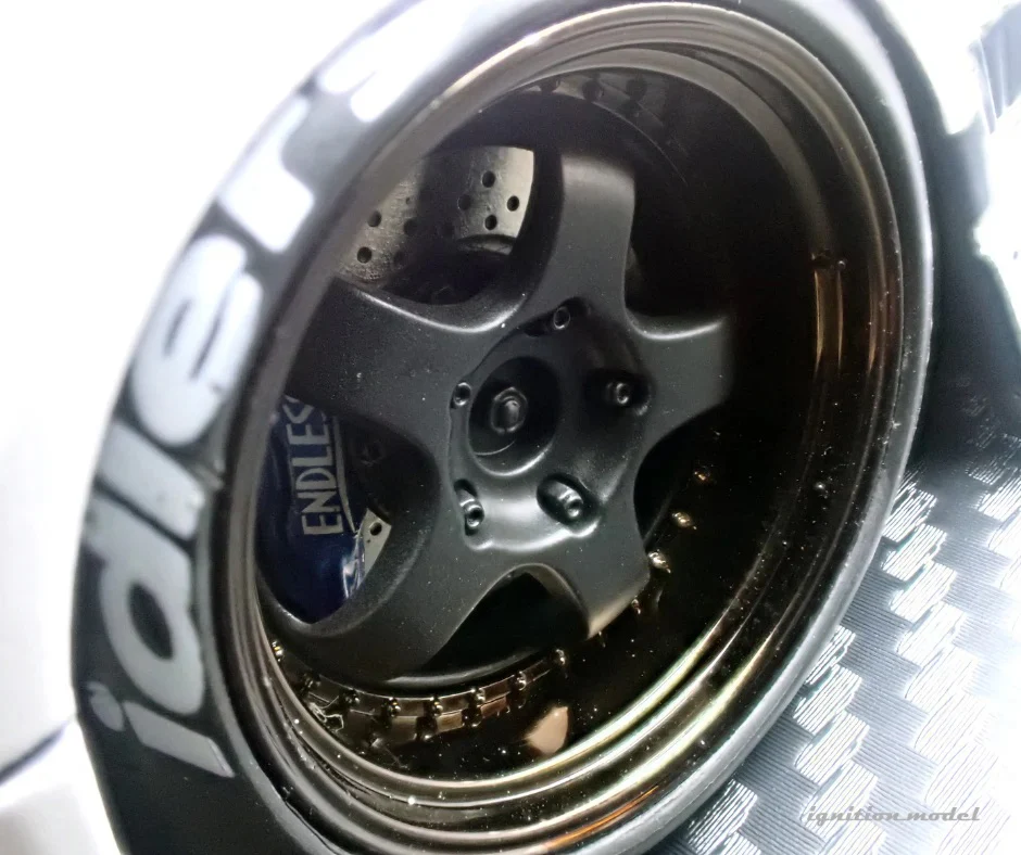 Ignition-Model Porsche 911 RWB 930 Matte White w/ Work S1 Wheels 1:18 - Image 33