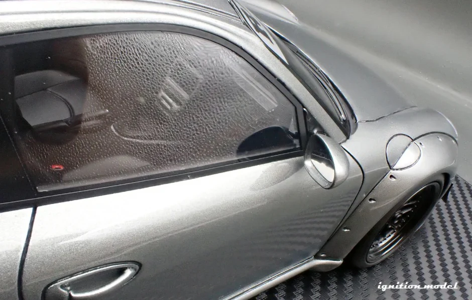 Ignition-Model Porsche 911 RWB 997 GT3 Gun Metallic Grey 1:18 - Image 17