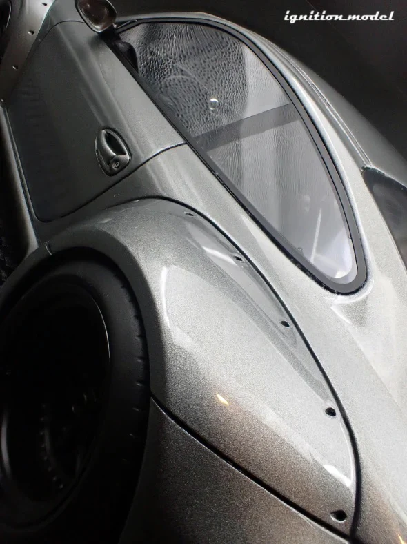 Ignition-Model Porsche 911 RWB 997 GT3 Gun Metallic Grey 1:18 - Image 26