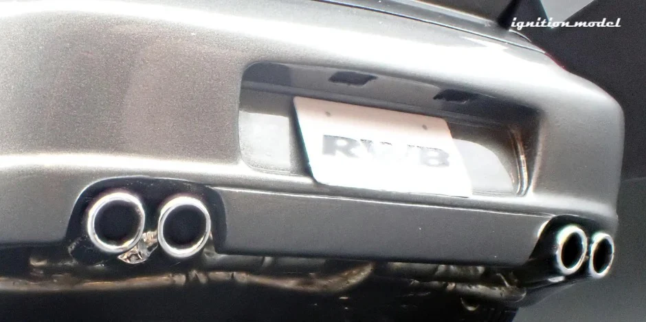 Ignition-Model Porsche 911 RWB 997 GT3 Gun Metallic Grey 1:18 - Image 4