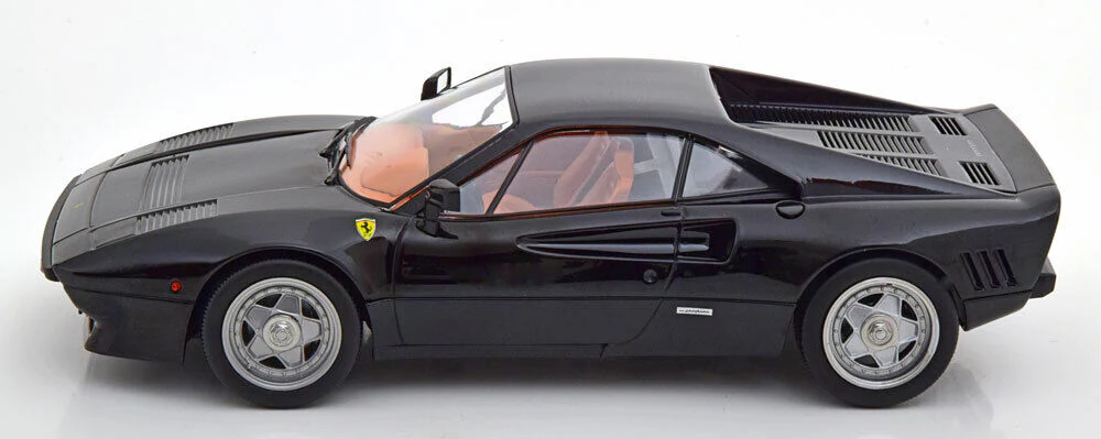 KK Scale 1984 Ferrari 288 GTO Black 1:18 - Image 3
