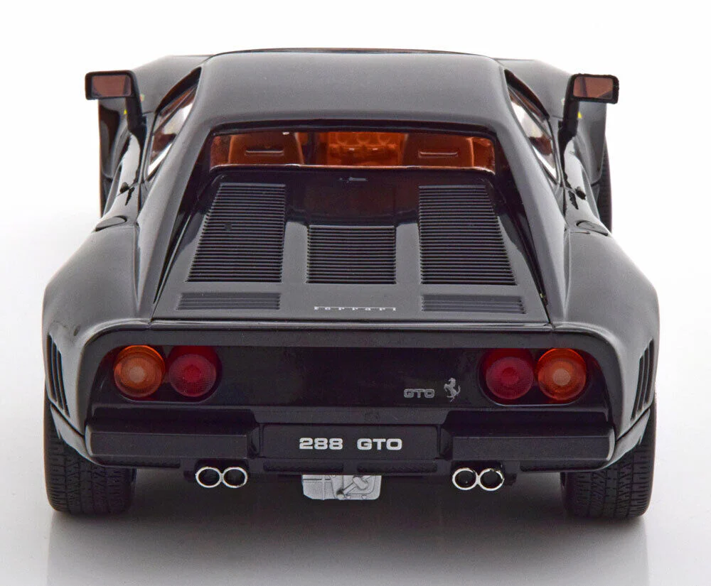 KK Scale 1984 Ferrari 288 GTO Black 1:18 - Image 5