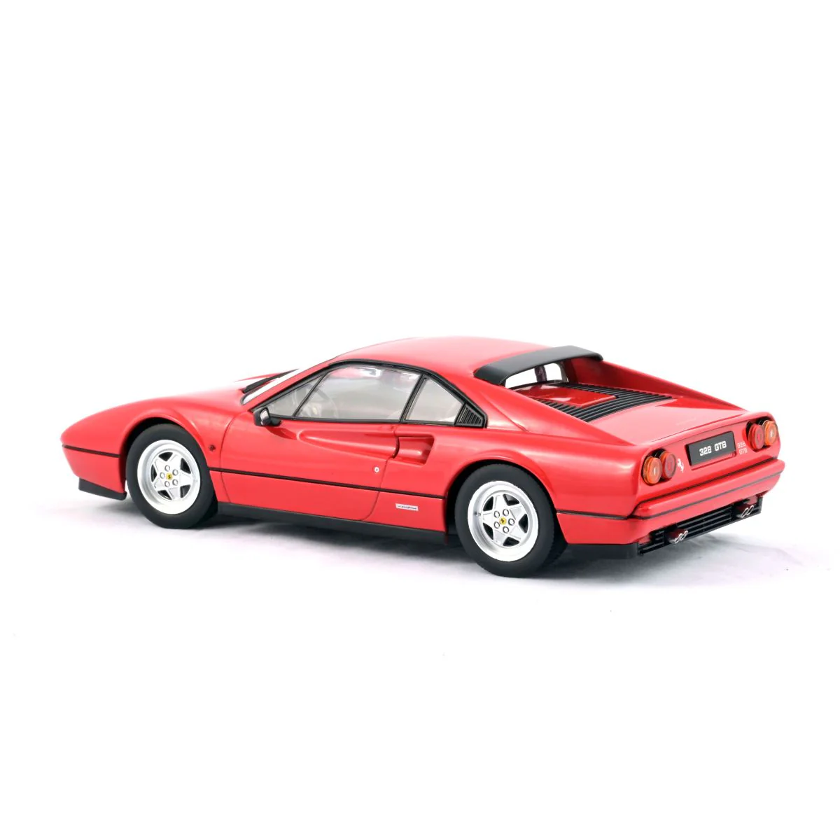 KK Scale 1985 Ferrari 328 GTB Magnum P.I. Ferrari Red 1:18 - Image 3