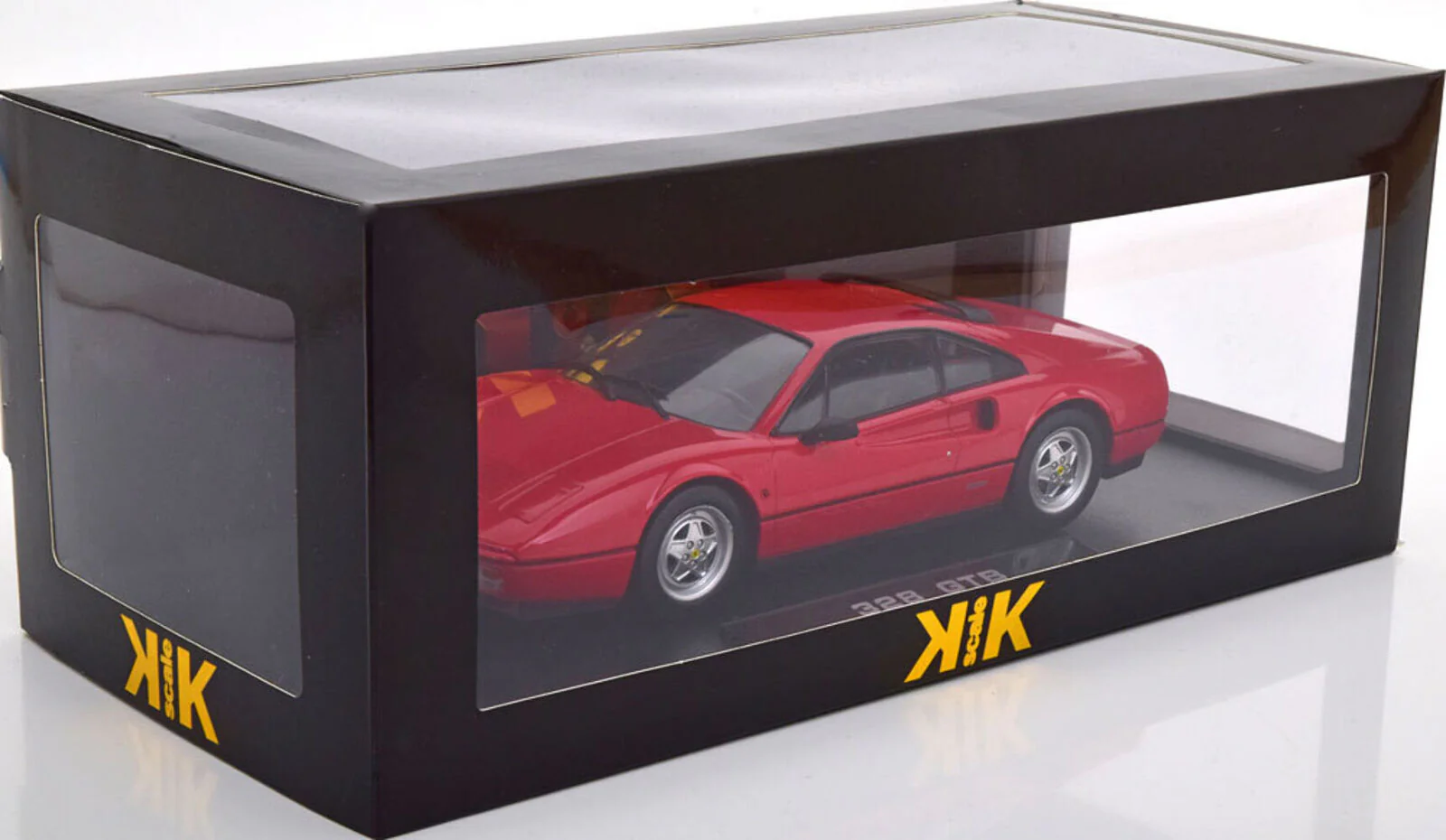 KK Scale 1985 Ferrari 328 GTB Magnum P.I. Ferrari Red 1:18 - Image 8