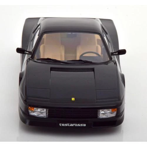 KK Scale 1986 Ferrari Testarossa Black Monospecchio 1986 US-Version 1:18 - Image 3