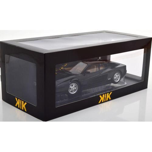 KK Scale 1986 Ferrari Testarossa Black Monospecchio 1986 US-Version 1:18 - Image 6