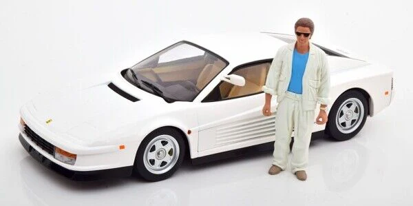 KK Scale Ferrari Testarossa White Monospecchio 1984 US-Version 1:18 - Image 3