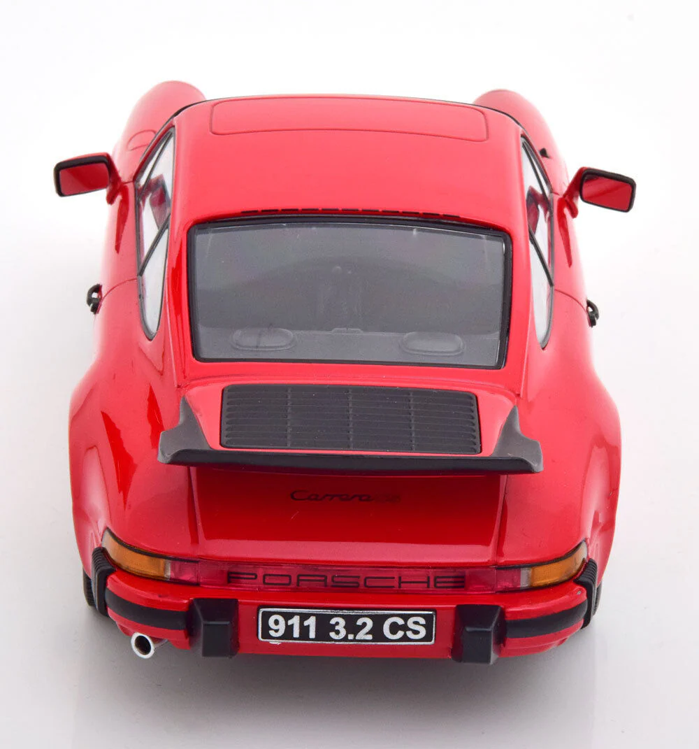 KK Scale 1989 Porsche 911 Carrera 3.2 Clubsport Red 1:18 - Image 5