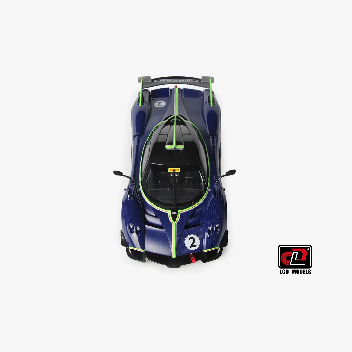 LCD Pagani Huayra R Blue Carbon 1:18 - Image 12