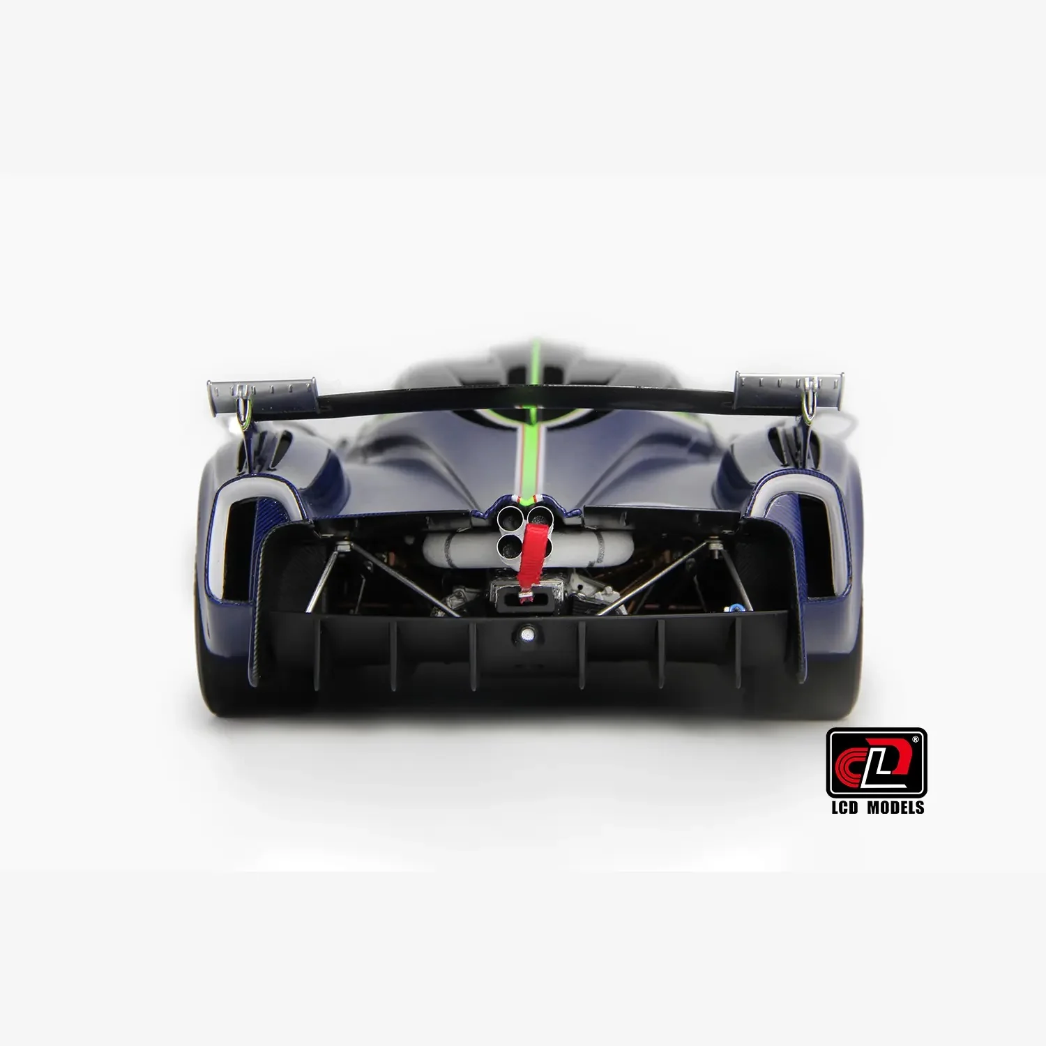 LCD Pagani Huayra R Blue Carbon 1:18 - Image 3