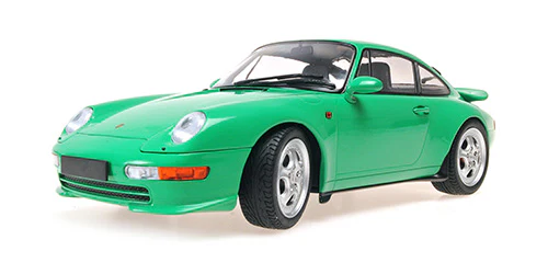 Minichamps 1994 Porsche 911 (993) Carrera RS Green 1:18 - Image 4