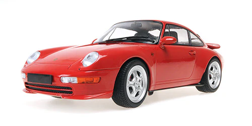 Minichamps 1994 Porsche 911 (993) Carrera RS Guards Red 1:18 - Image 3