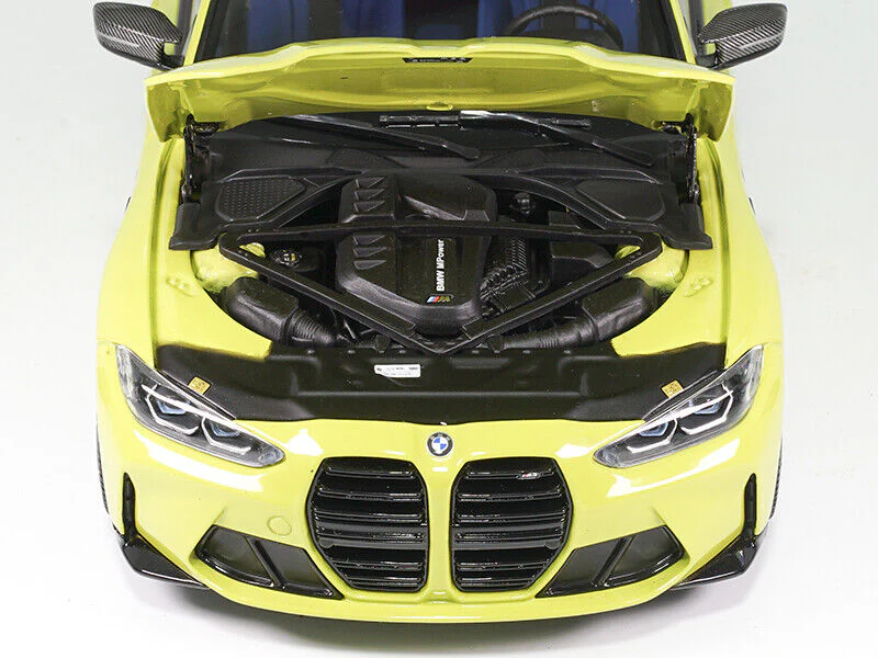 Minichamps 2020 BMW M3 Competition (G80) São Paulo Yellow 1:18 - Image 5