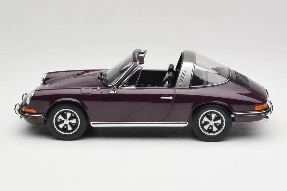 Norev 1971 Porsche 911 T Targa (Removable Top) Violet 1:18 - Image 8