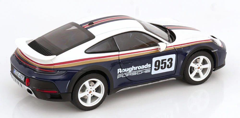 Norev 2023 Porsche 911 992 Dakar Roughroads 1:18 - Image 3