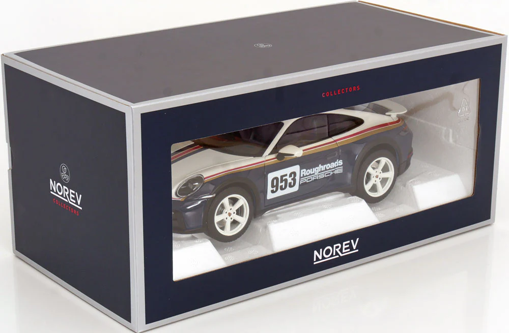 Norev 2023 Porsche 911 992 Dakar Roughroads 1:18 - Image 7