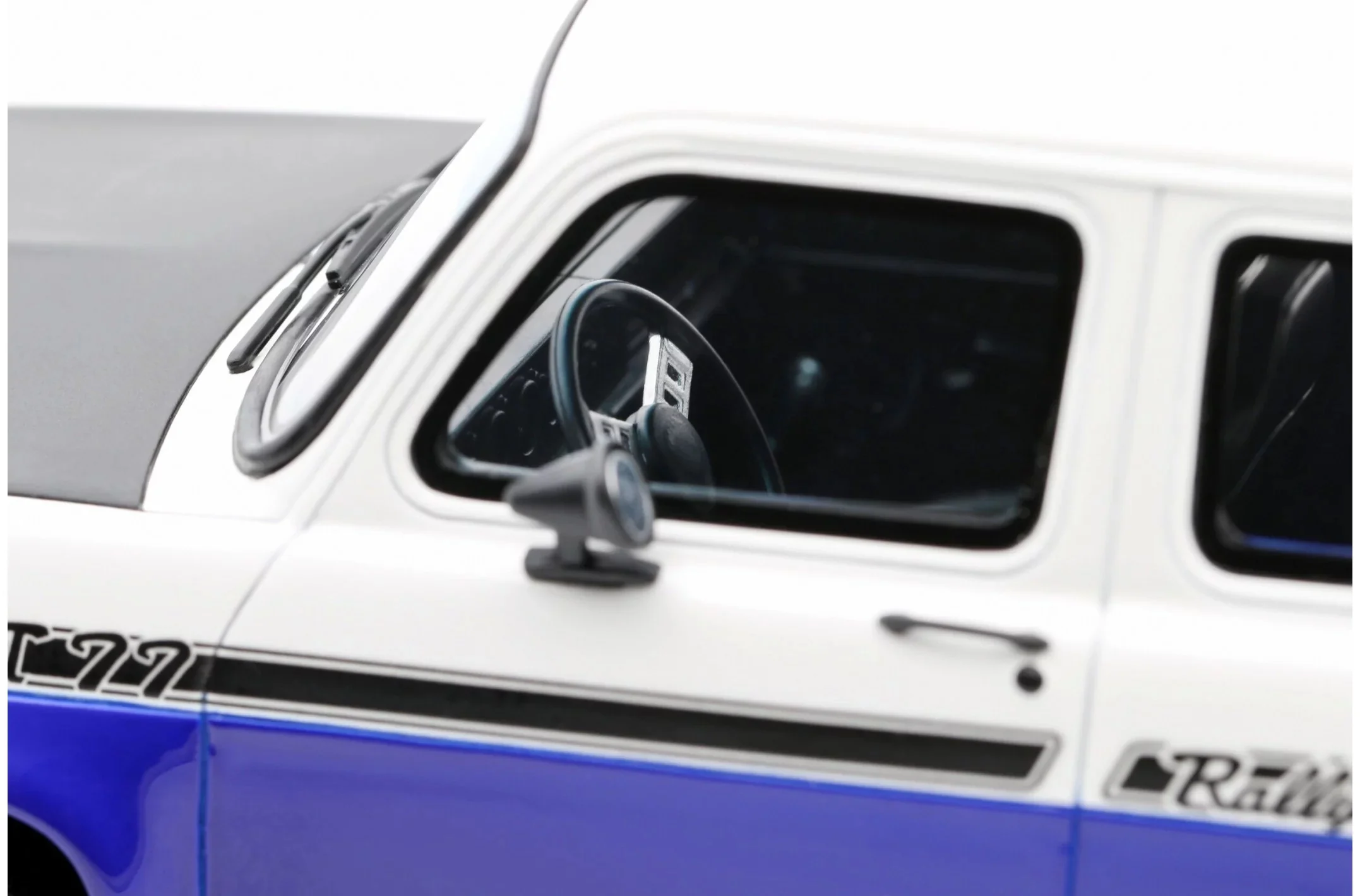 Otto 1977 Simca Rallye 2 SRT Blue and White 1:18 Resin - Image 10