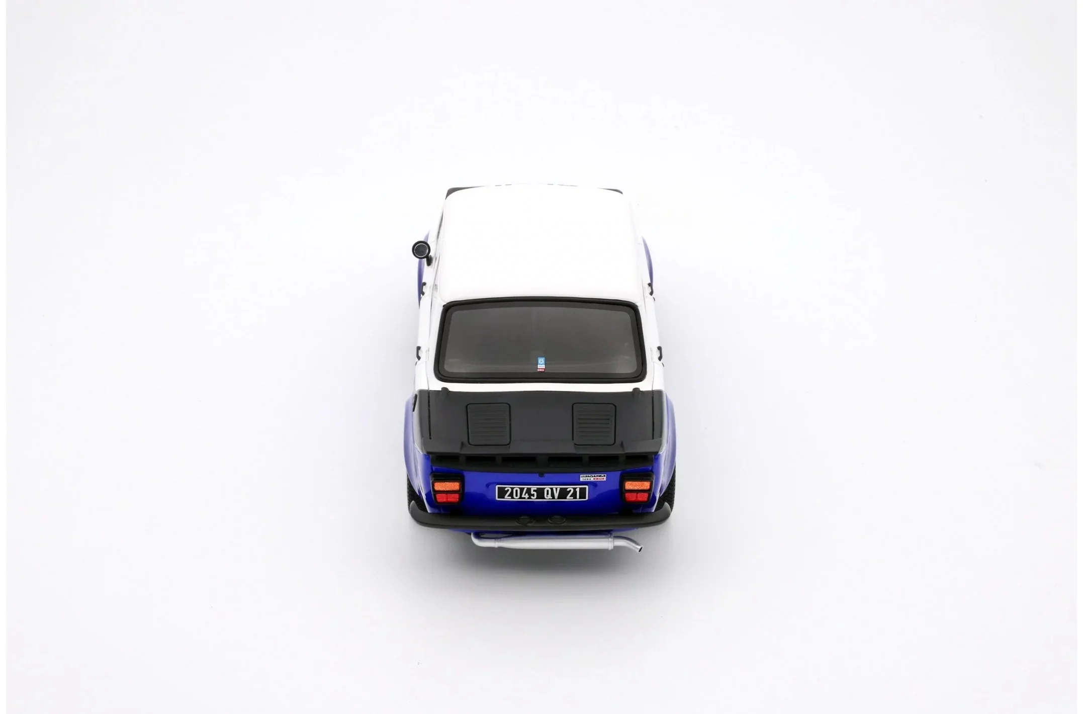 Otto 1977 Simca Rallye 2 SRT Blue and White 1:18 Resin - Image 9