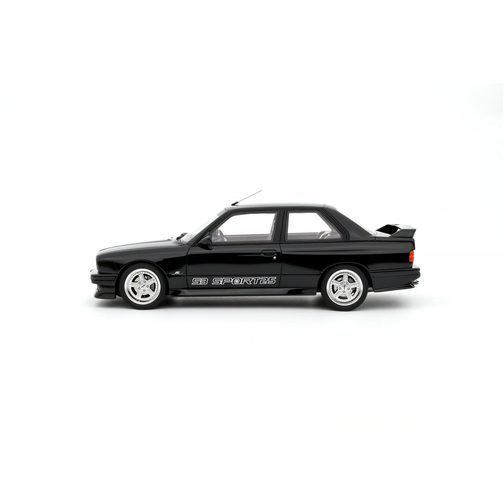 Otto 1985 BMW M3 E30 AC Schnitzer ACS3 Sport 2.5 Diamond Black Metallic 1:18 - Image 3