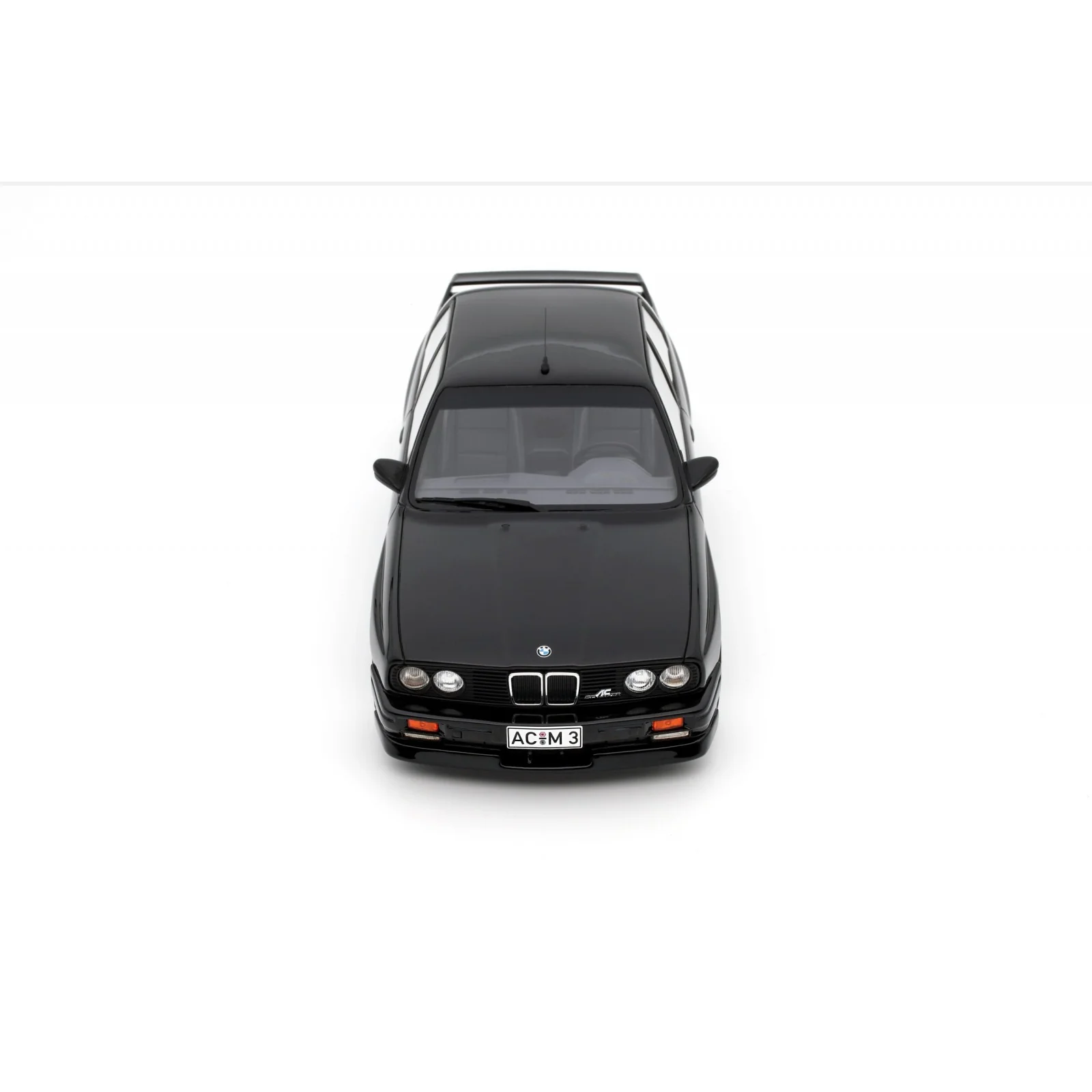 Otto 1985 BMW M3 E30 AC Schnitzer ACS3 Sport 2.5 Diamond Black Metallic 1:18 - Image 7