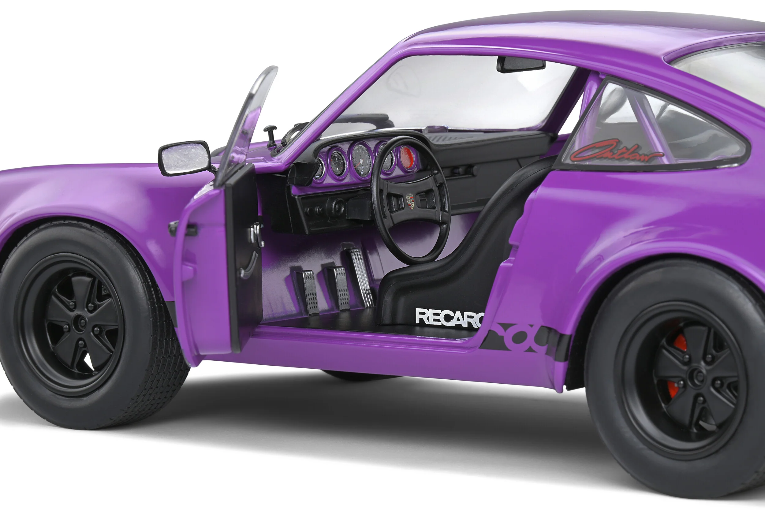 Solido 1973 Porsche 911 RSR Purple Streetfighter 1:18 - Image 9