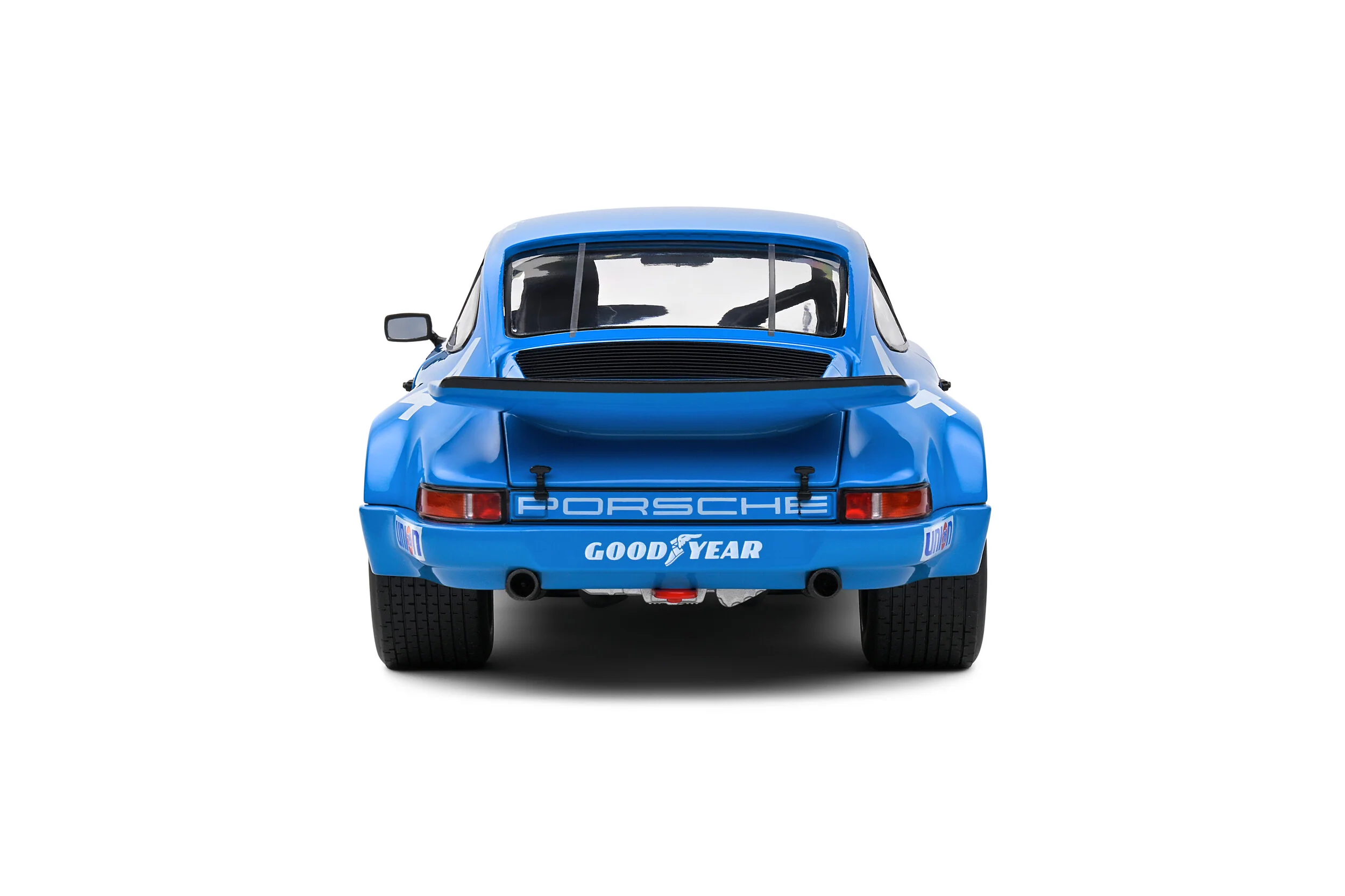 Solido 1974 Porsche 911 IROC Riverside No 4 Follmer IROC Blue 1:18 - Image 3
