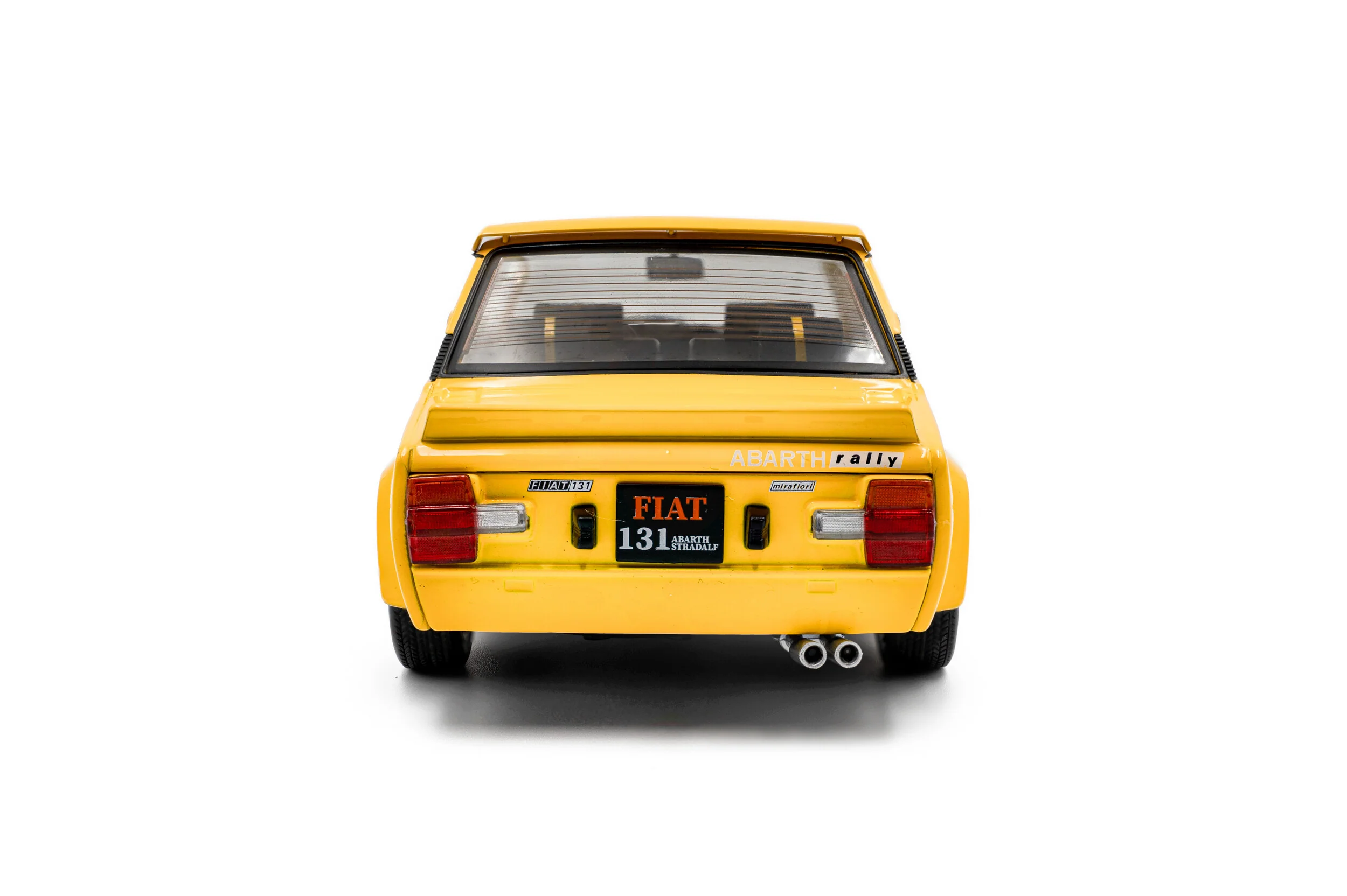 Solido 1980 Fiat 131 Abarth Rally Yellow 1:18 - Image 5