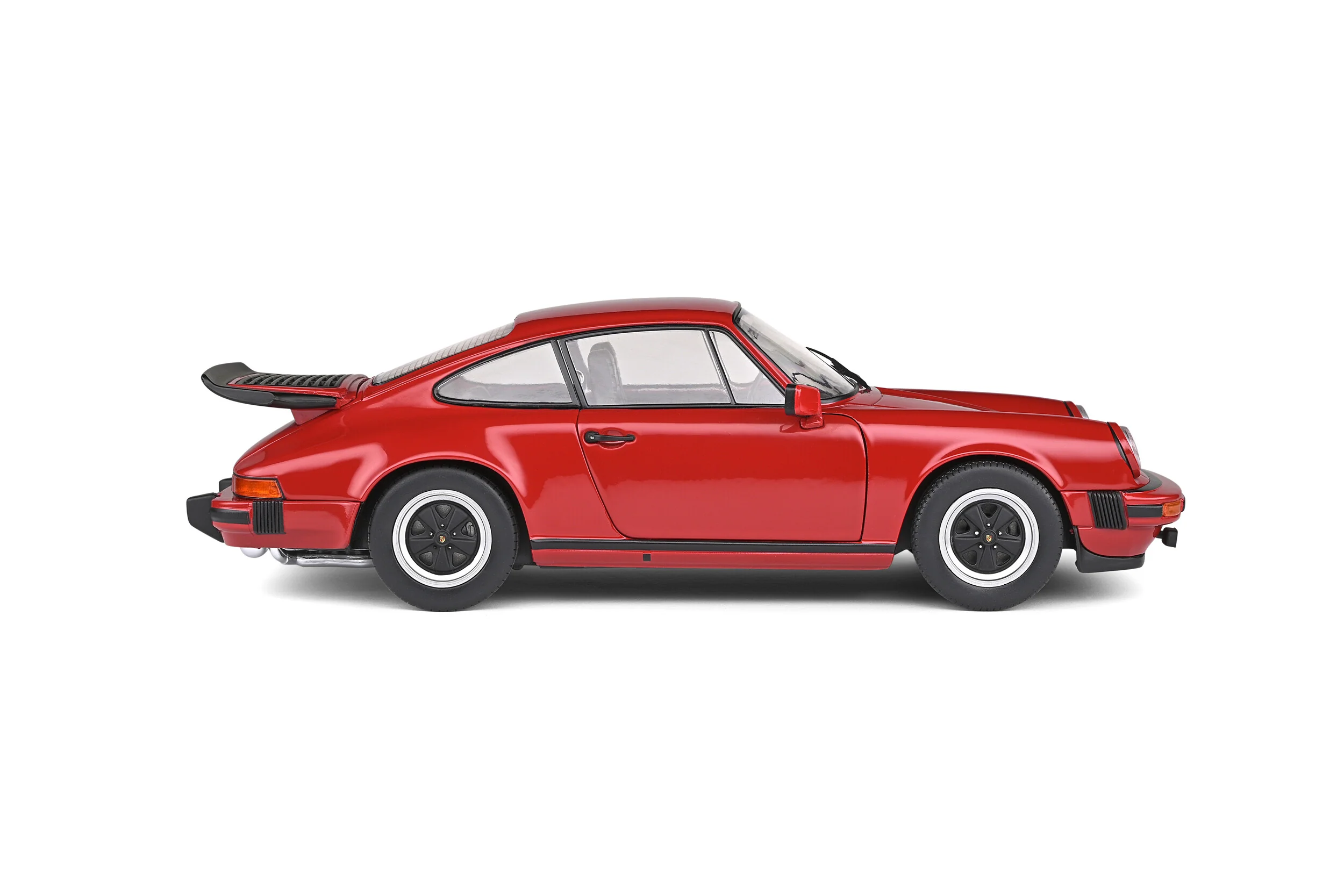 Solido 1984 Porsche 911 930 Carrera 3.2 SC Indian Red 1:18 - Image 5
