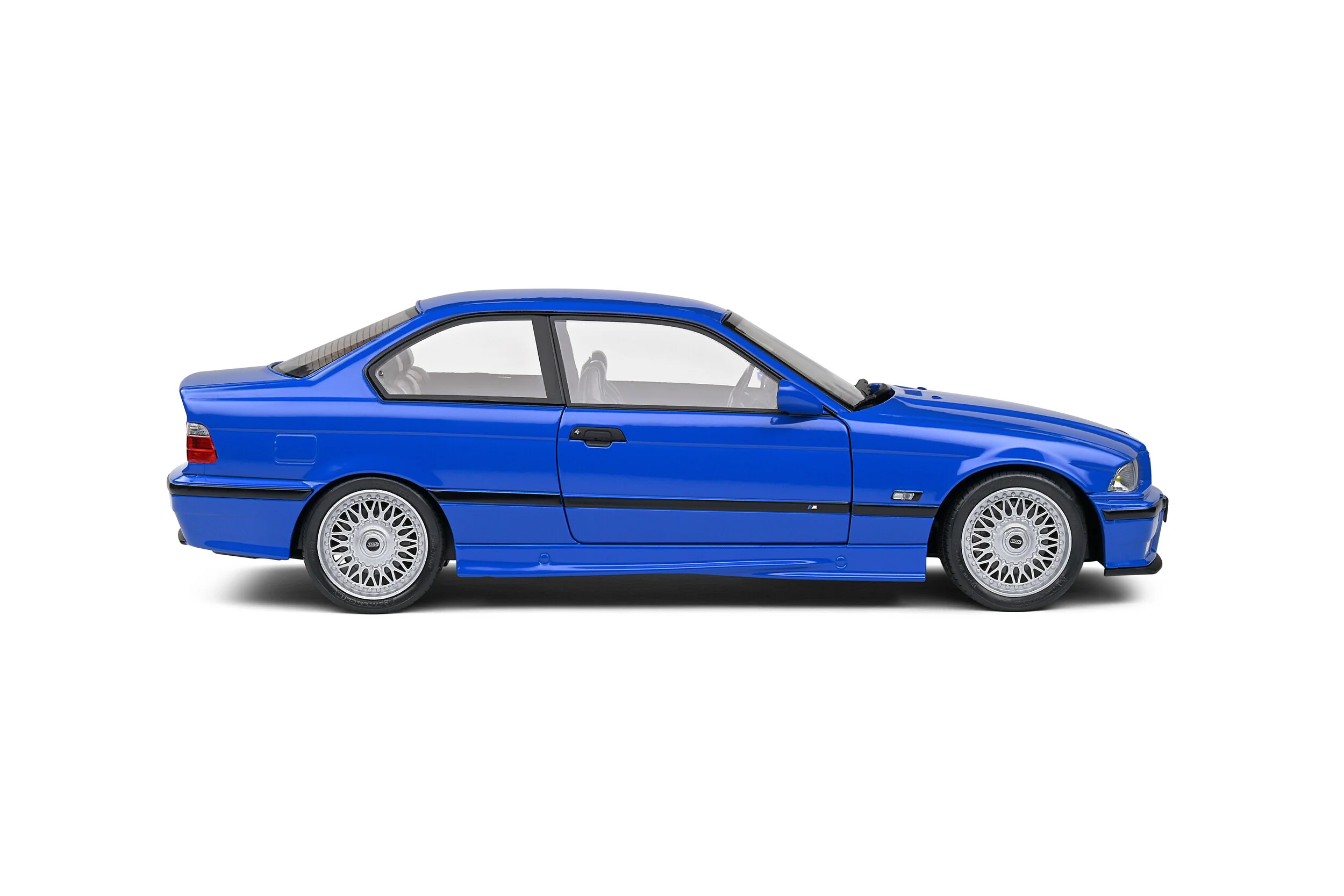 Solido 1996 BMW E36 Coupe M3 Santorin Blue 1:18 - Image 5