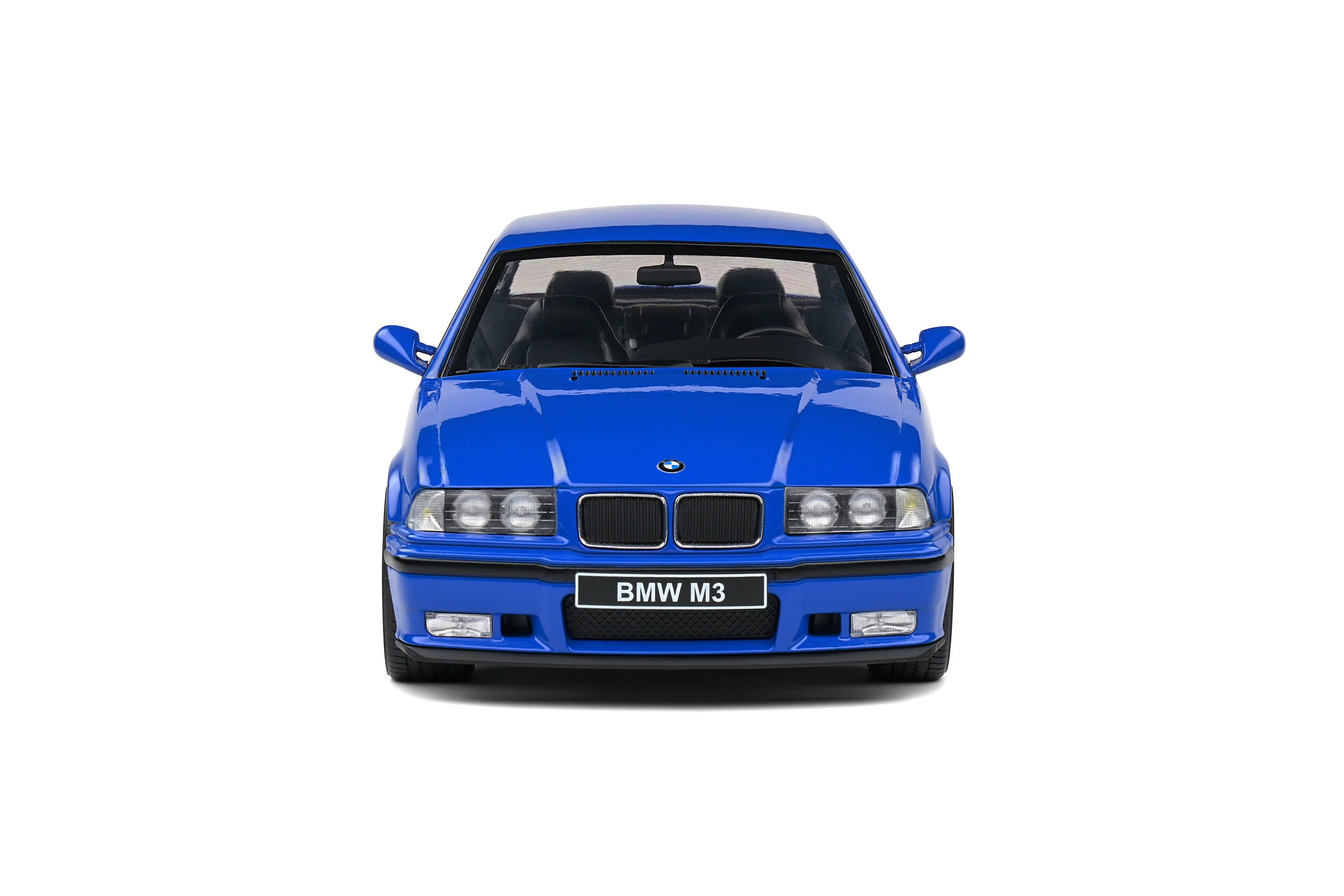 Solido 1996 BMW E36 Coupe M3 Santorin Blue 1:18 - Image 6