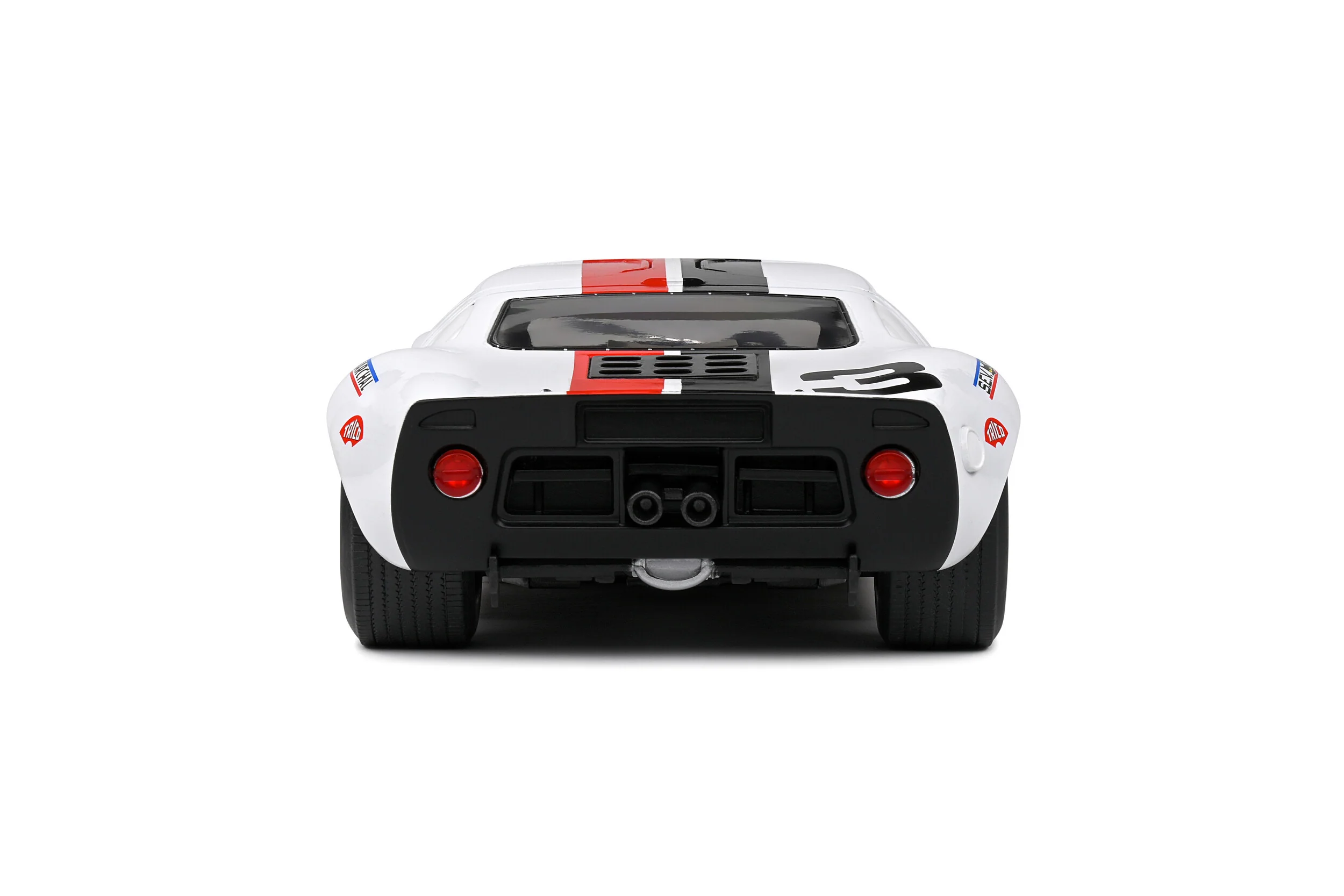 Solido 2015 Ford Gt40 Mk1 No 3 Eric Dean Design White 1:18 - Image 3