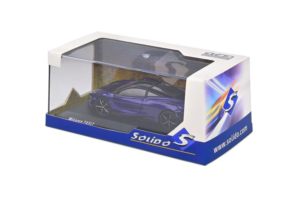 Solido 2020 Mclaren 765LT V8 Biturbo Purple 1:43 - Image 4