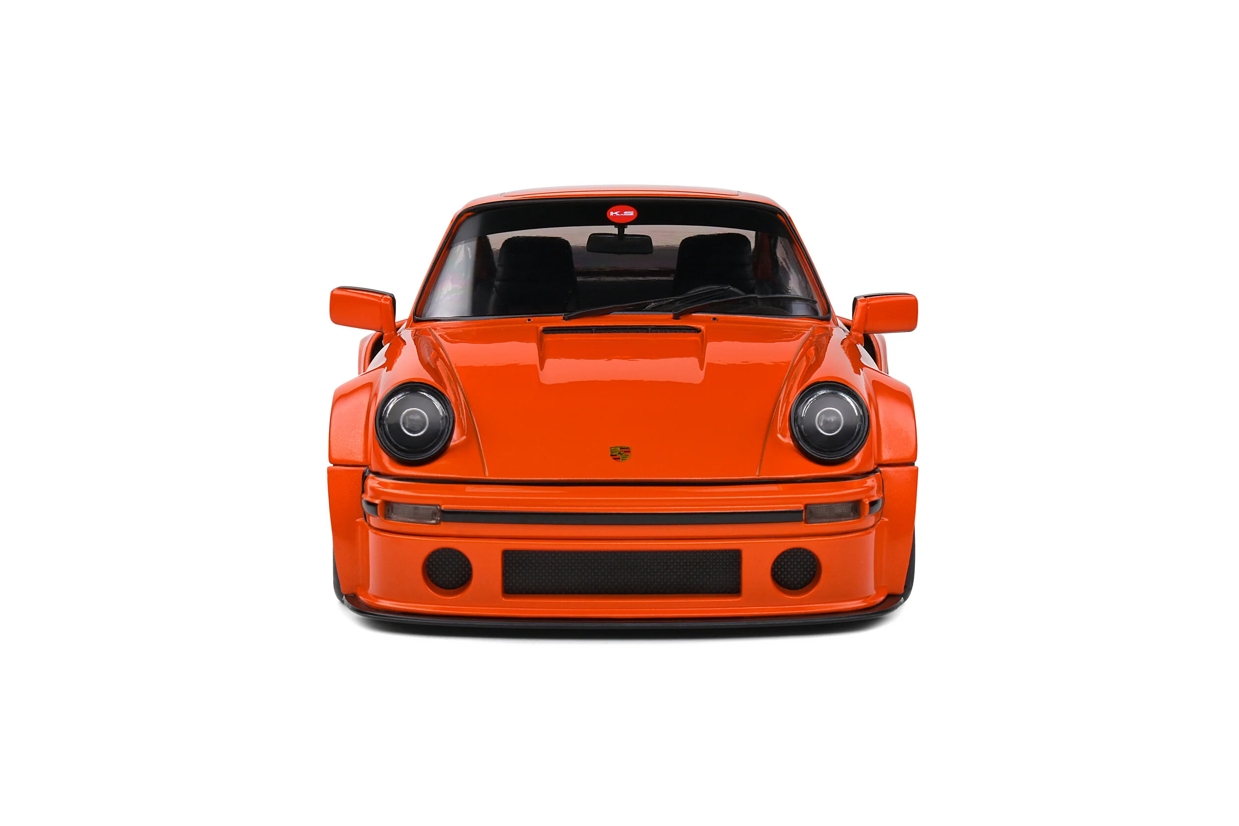 Solido 2022 Porsche 911 KS-R Orange 1:18 - Image 4