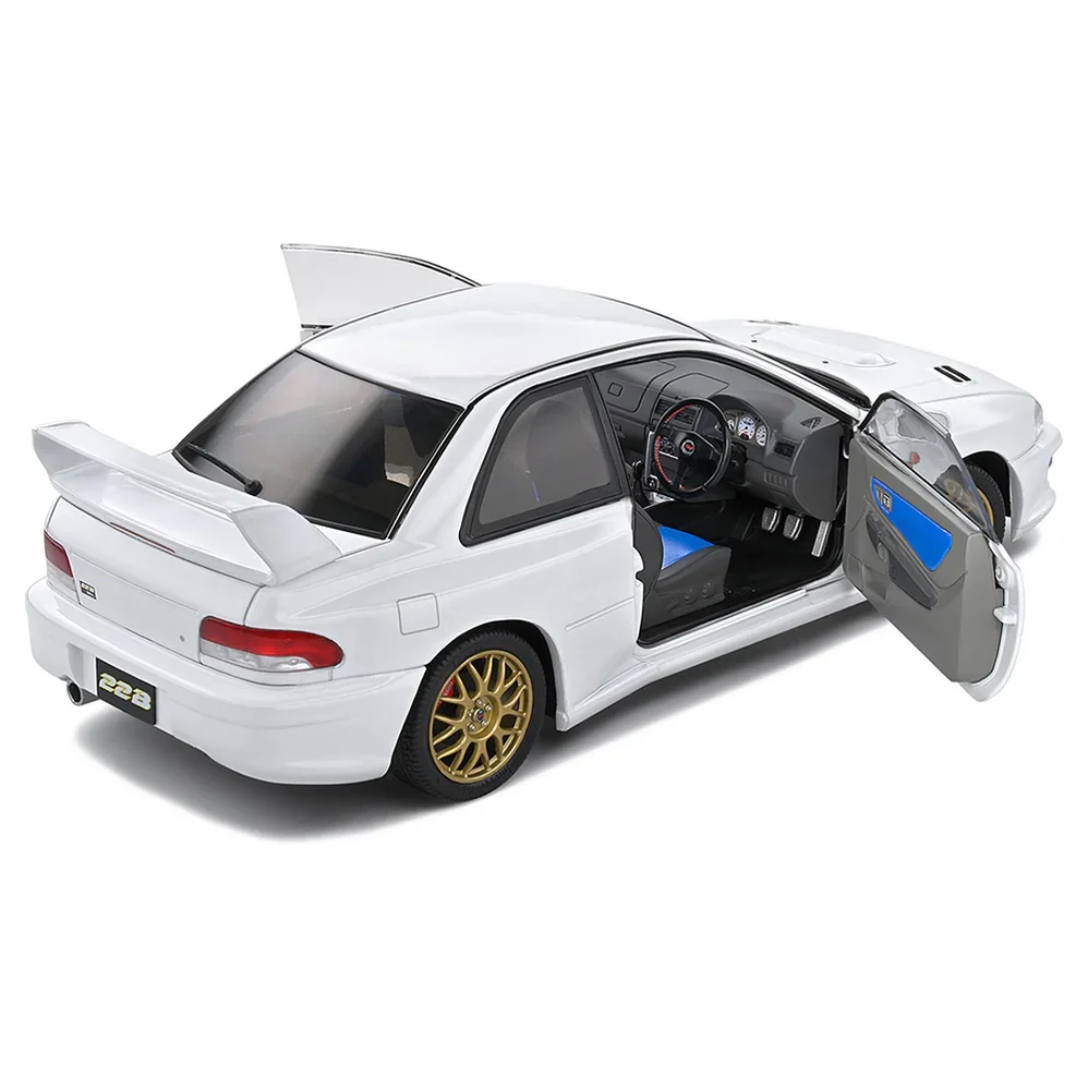 Solido Subaru Impreza 22B White 1:18 - Image 8