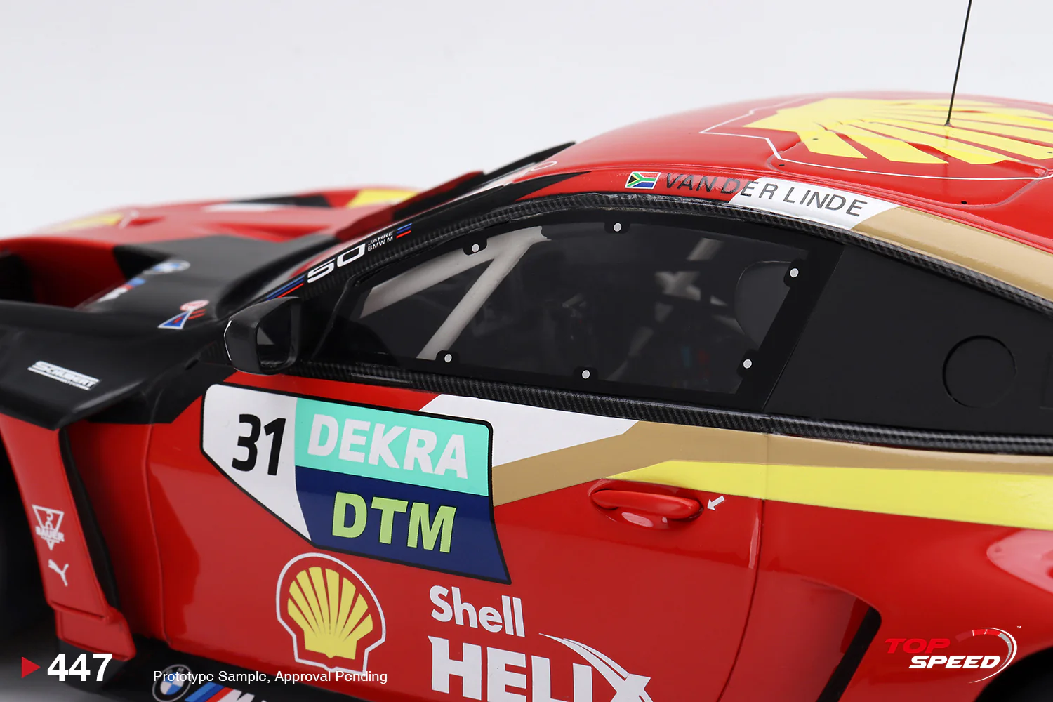 Topspeed 1:18 BMW M4 GT3 #31 Schubert Motorsport 2022 DTM Lausitzring Winner - Image 5