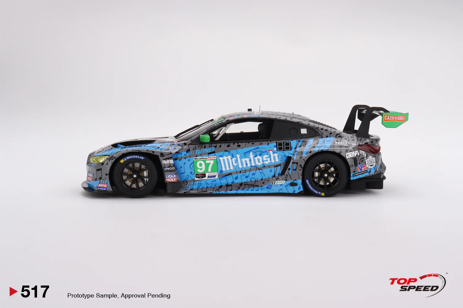 Topspeed  1:18 BMW M4 GT3 #97 Turner Motorsports  IMSA 2023  Laguna Seca GTD 2nd Place - Image 4