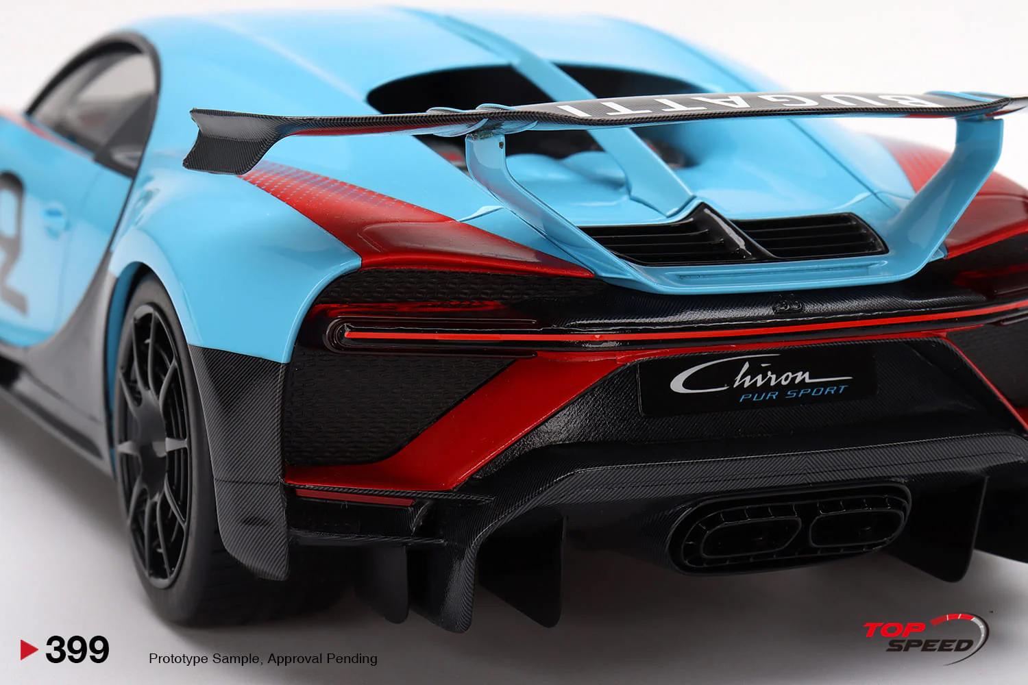 Topspeed 1:18 Bugatti Chiron Pur Sport 'Grand Prix' - Image 5