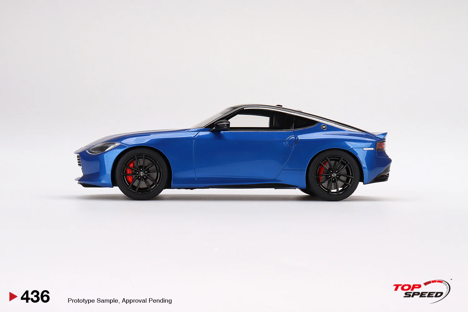 Topspeed 1:18 Nissan Fairlady Z Version ST 2023 Seiran Blue RHD - Image 3