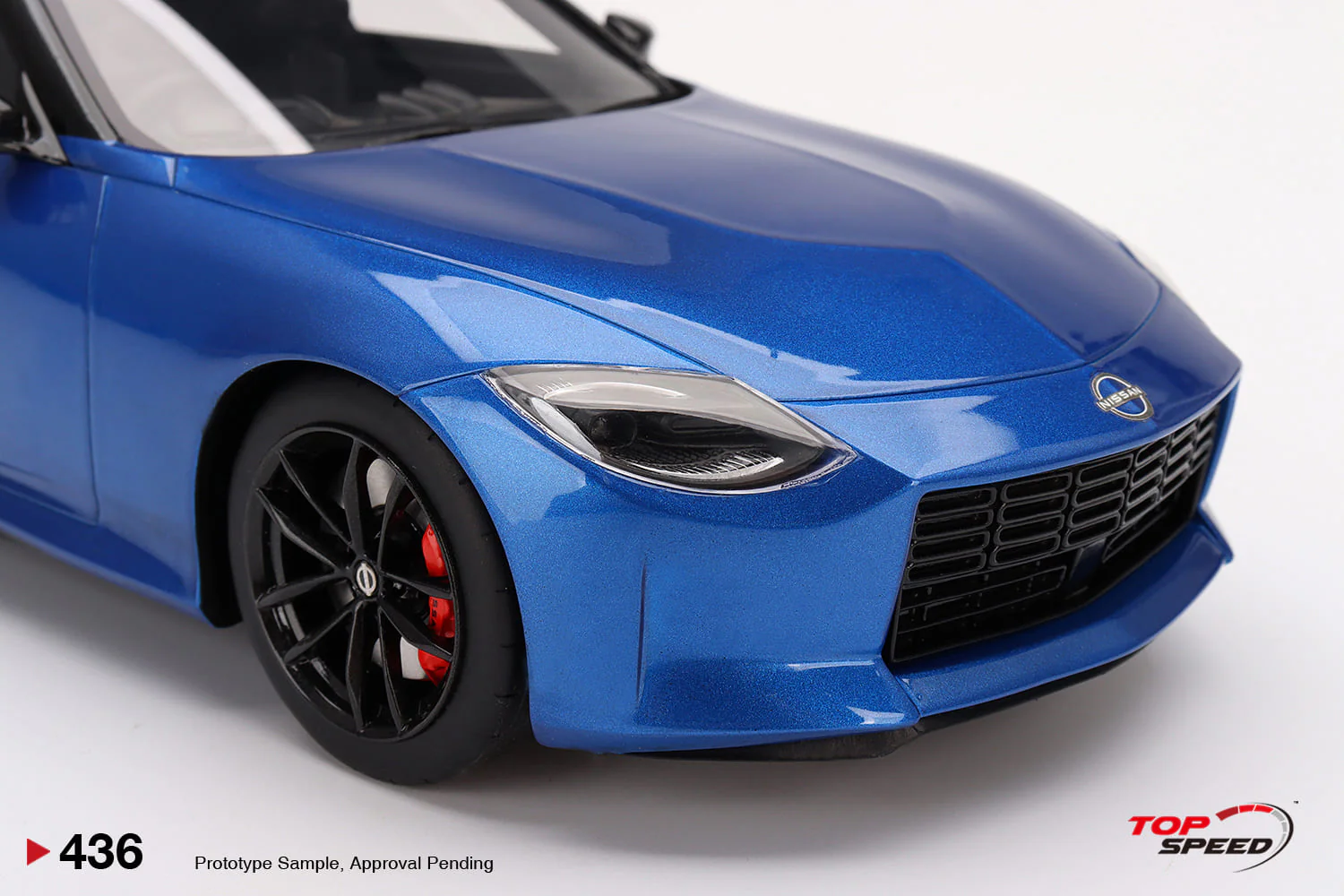 Topspeed 1:18 Nissan Fairlady Z Version ST 2023 Seiran Blue RHD - Image 4