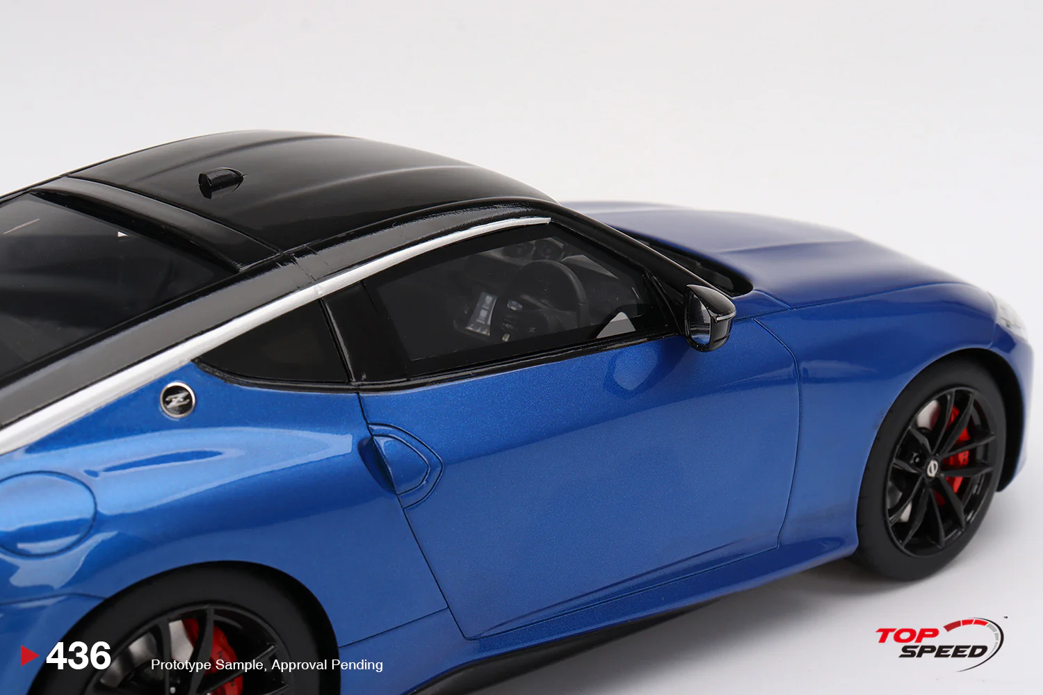 Topspeed 1:18 Nissan Fairlady Z Version ST 2023 Seiran Blue RHD - Image 5