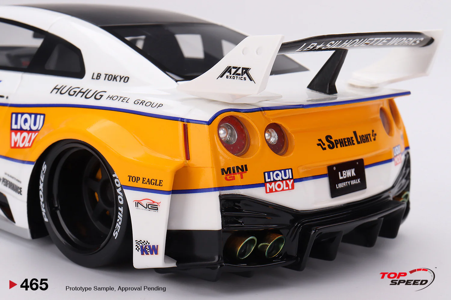Topspeed 1:18 Nissan LB-Silhouette WORKS GTR 35GT-RR Ver.1 LB Racing - Image 6