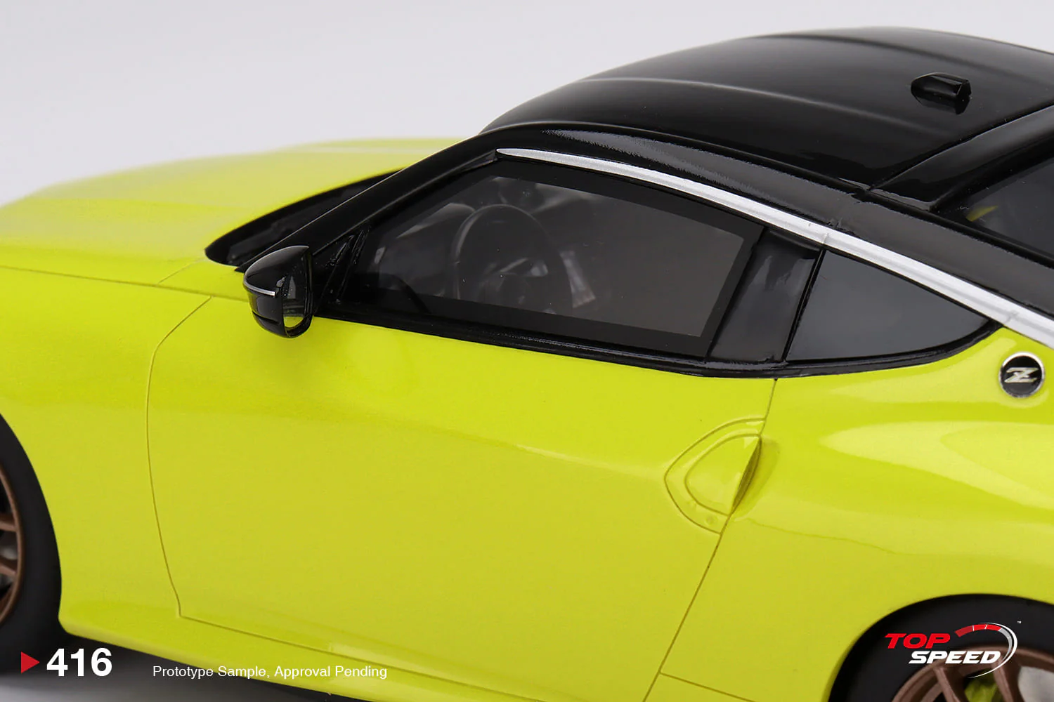 Topspeed 1:18 Nissan Z Proto Spec 2023 Ikazuchi Yellow LHD - Image 5