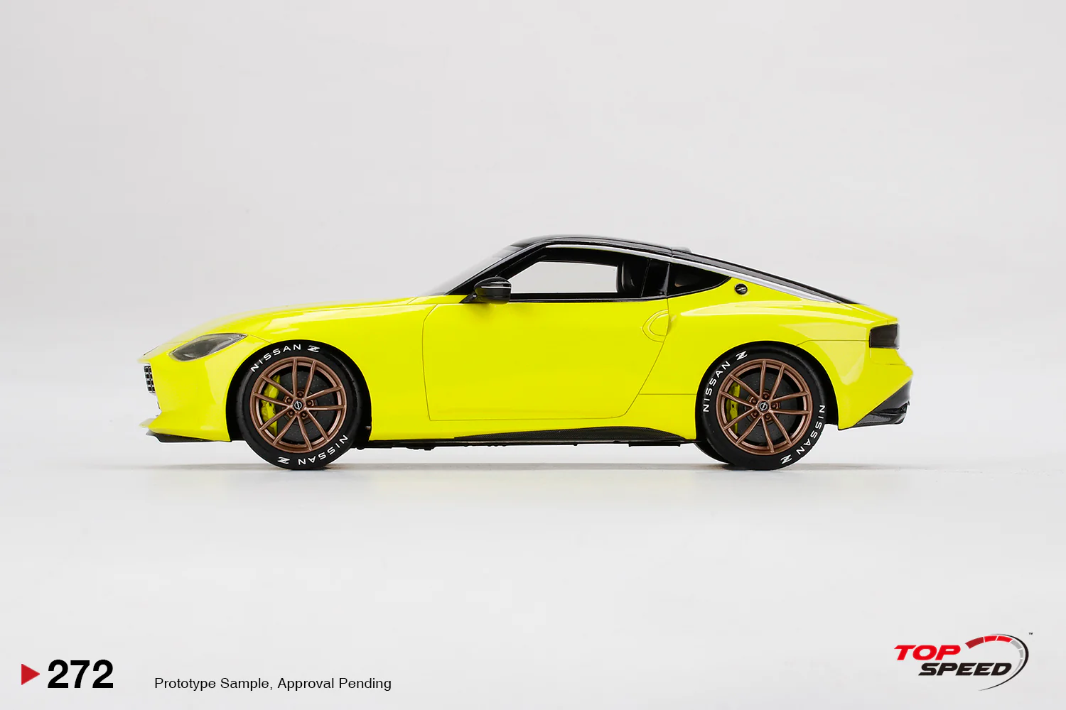 Topspeed Nissan Z Proto Ikazuchi Yellow 1:18 - Image 3