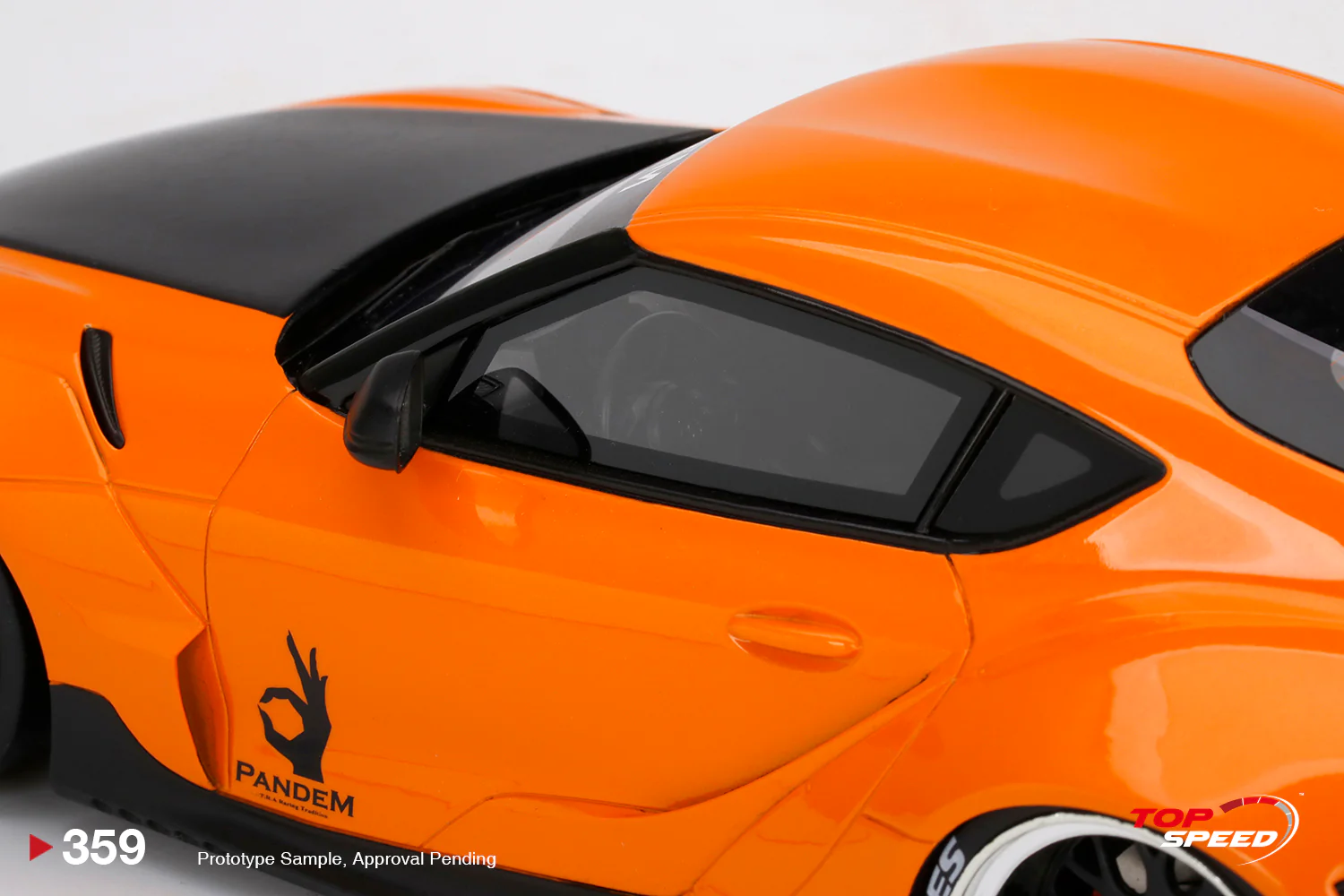 Topspeed 1:18 Pandem Toyota GR Supra V1.0  Orange - Image 5